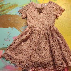 Dress size 6 rose pink